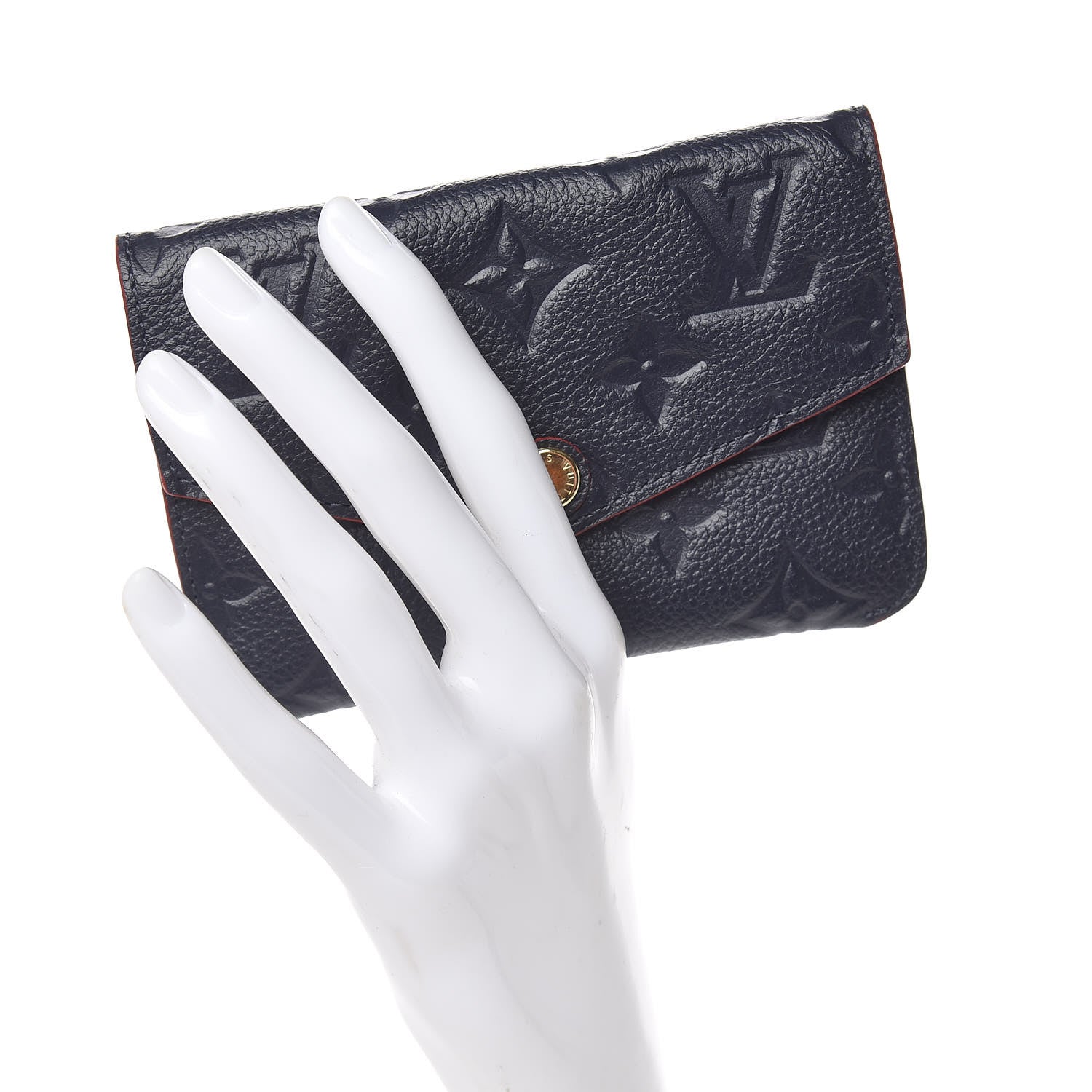 Louis Vuitton Empreinte Key Pouch Marine Rouge 2 of 7