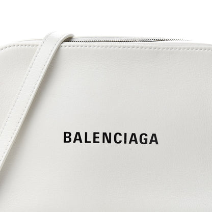 Balenciaga Calfskin Logo S Everyday Camera Bag White 10 of 10