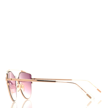 Tom Ford Jacquelyn 02 Aviator Sunglasses TF563 Rose Gold Rose Gold 3 of 9