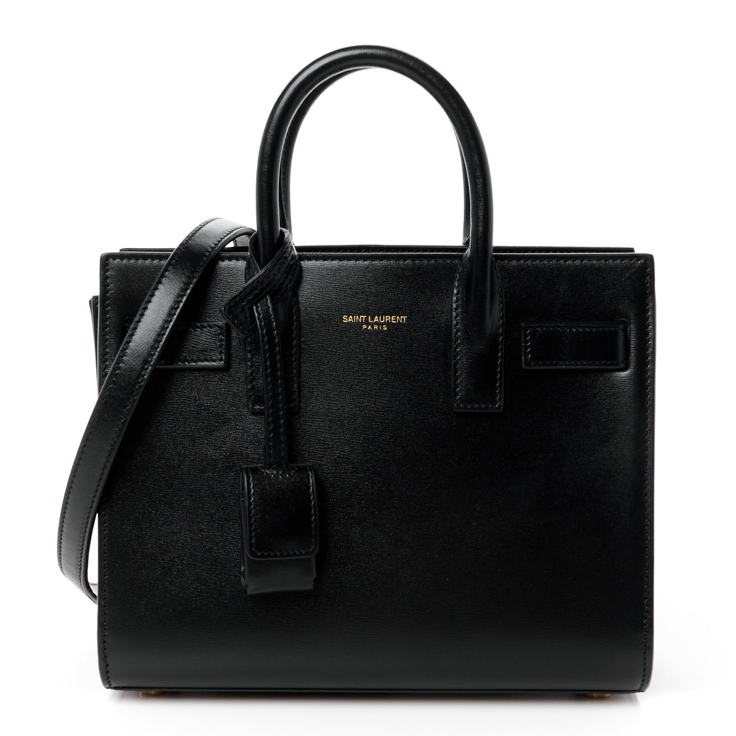Calfskin Nano Sac De Jour Black