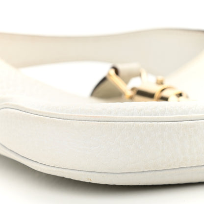 Gucci Calfskin Small Jackie O Hobo White 9 of 13