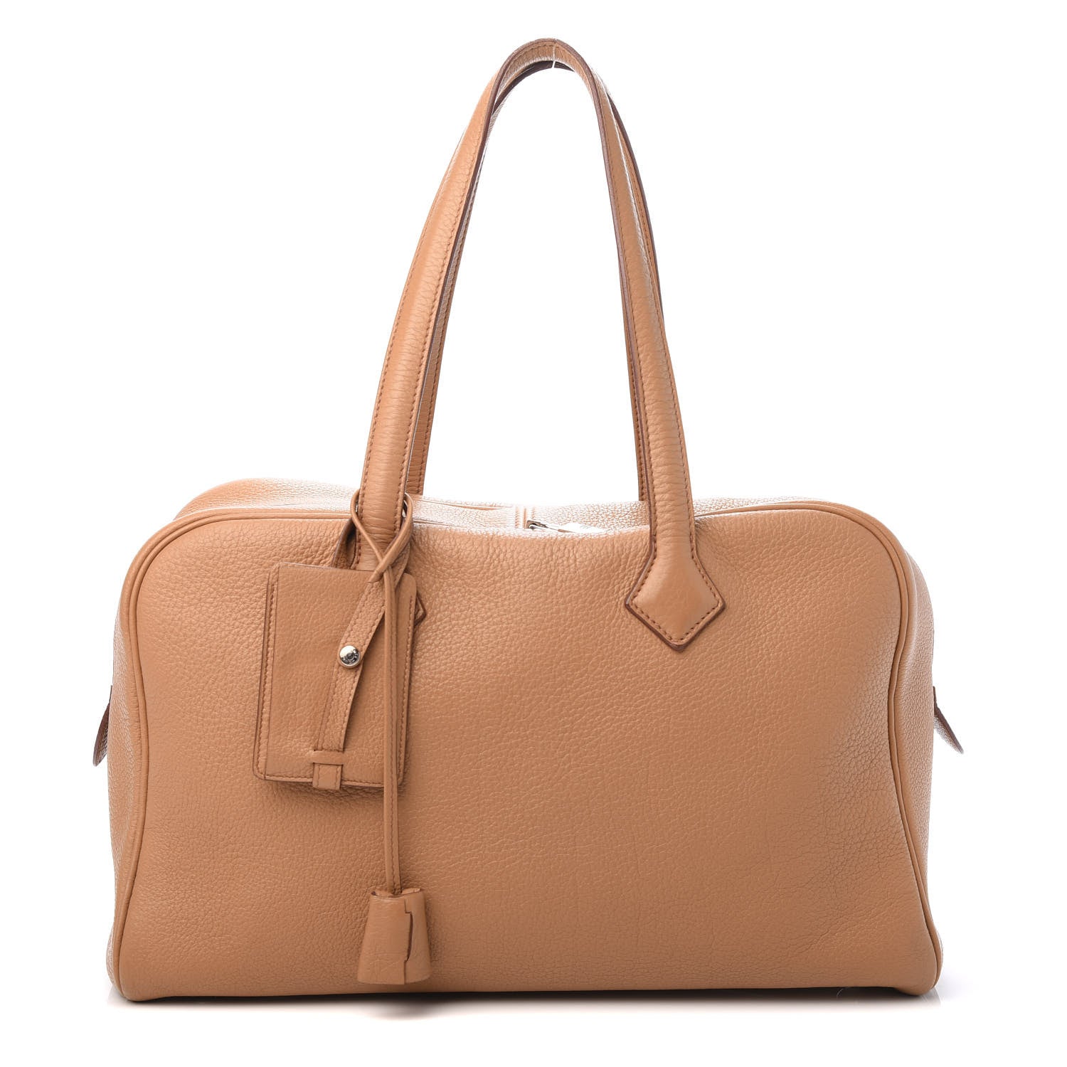 Hermes Taurillon Clemence Victoria II 35 Biscuit 1 of 9
