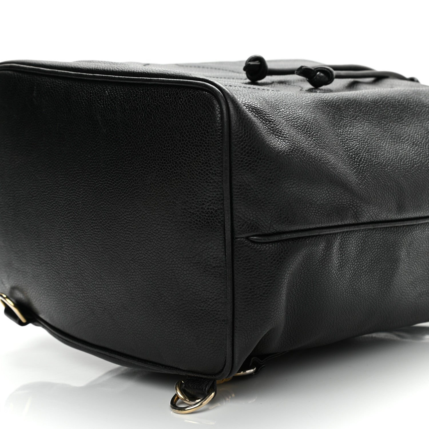Chanel Caviar Sling Backpack Black 9 of 10