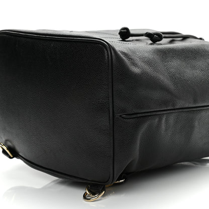 Chanel Caviar Sling Backpack Black 9 of 10