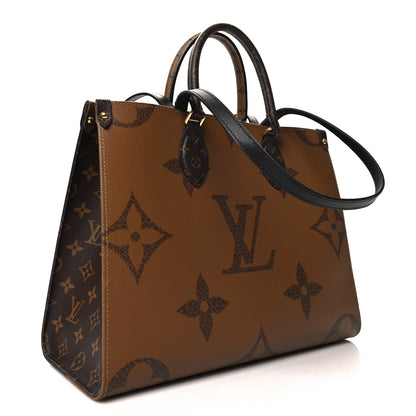 Louis Vuitton Reverse Monogram Giant Onthego MM 3 of 12