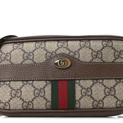 Gucci GG Supreme Monogram Web Mini Ophidia GG Bag Brown 8 of 10