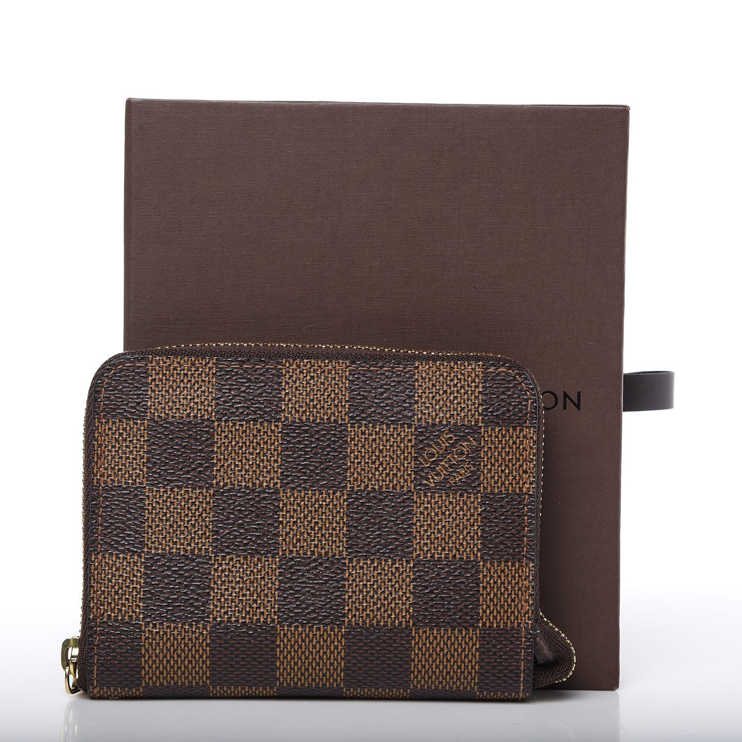 Damier Ebene Zippy Coin Purse