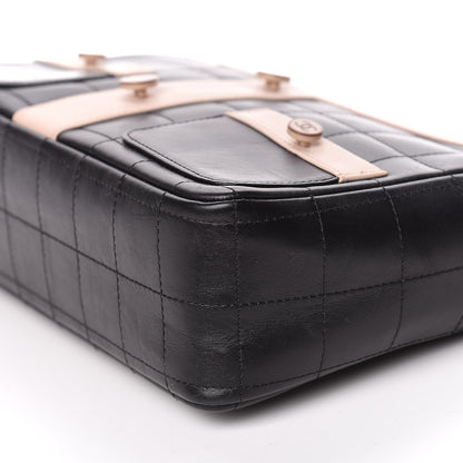 Chanel Calfskin Quilted Small Girl Shoulder Bag Black 6 of 11