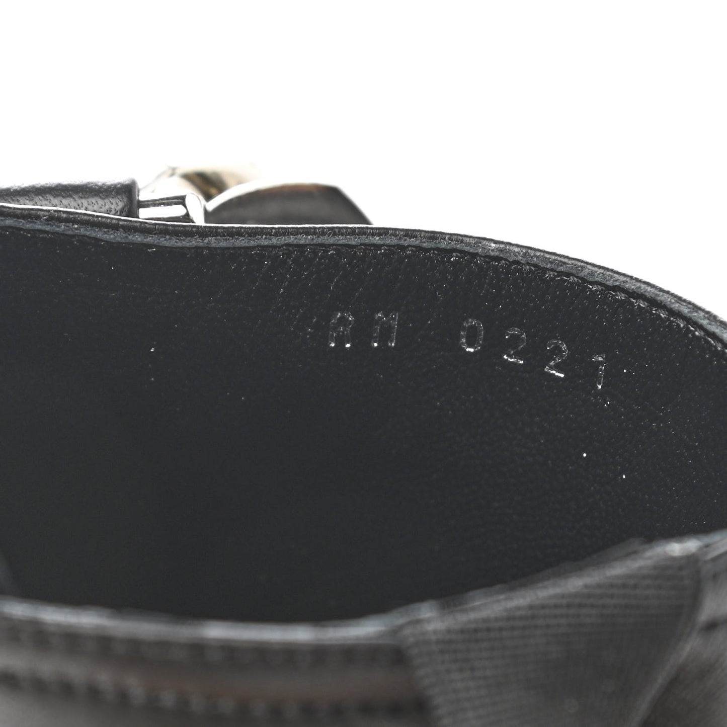 Nappa G-Chain Slingback Flat 37 Black