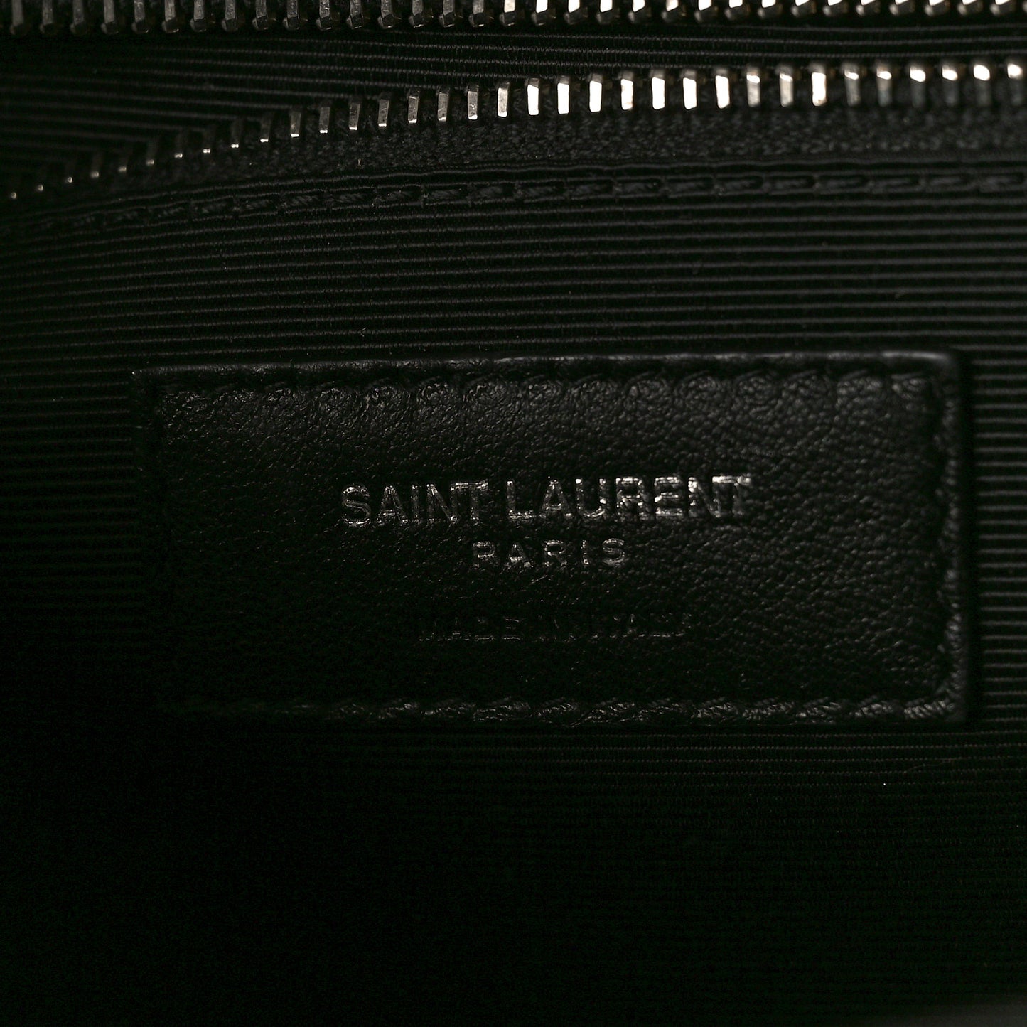 Grain De Poudre Textured Mixed Matelasse Large Triquilt Monogram Satchel Earth