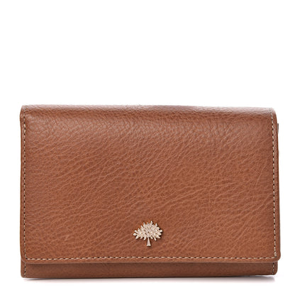 Mulberry Natural Calfskin Tree French Purse Wallet Oak 1 of 9
