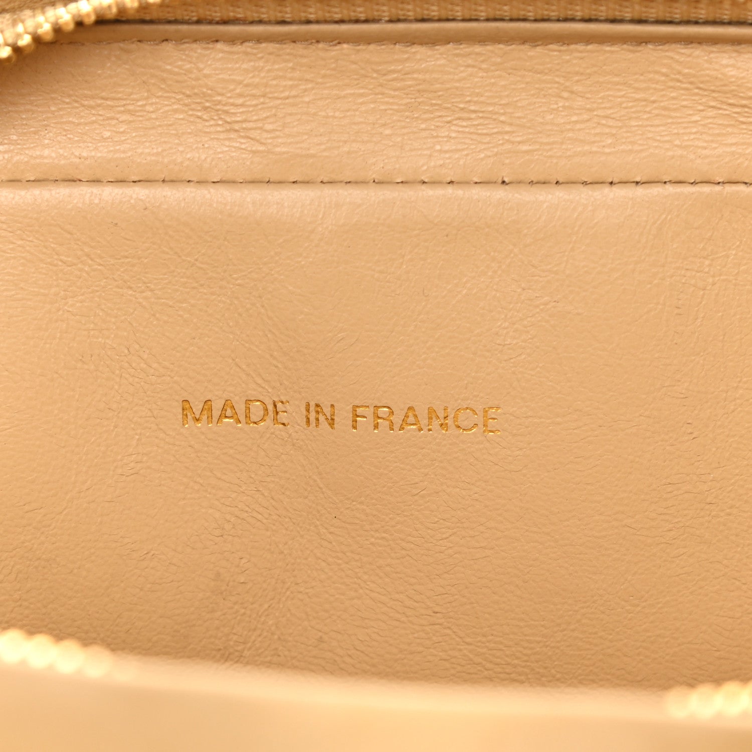 Chanel Lambskin Quilted Flap Camera Case Beige Clair 6 of 10