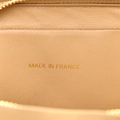 Chanel Lambskin Quilted Flap Camera Case Beige Clair 6 of 10