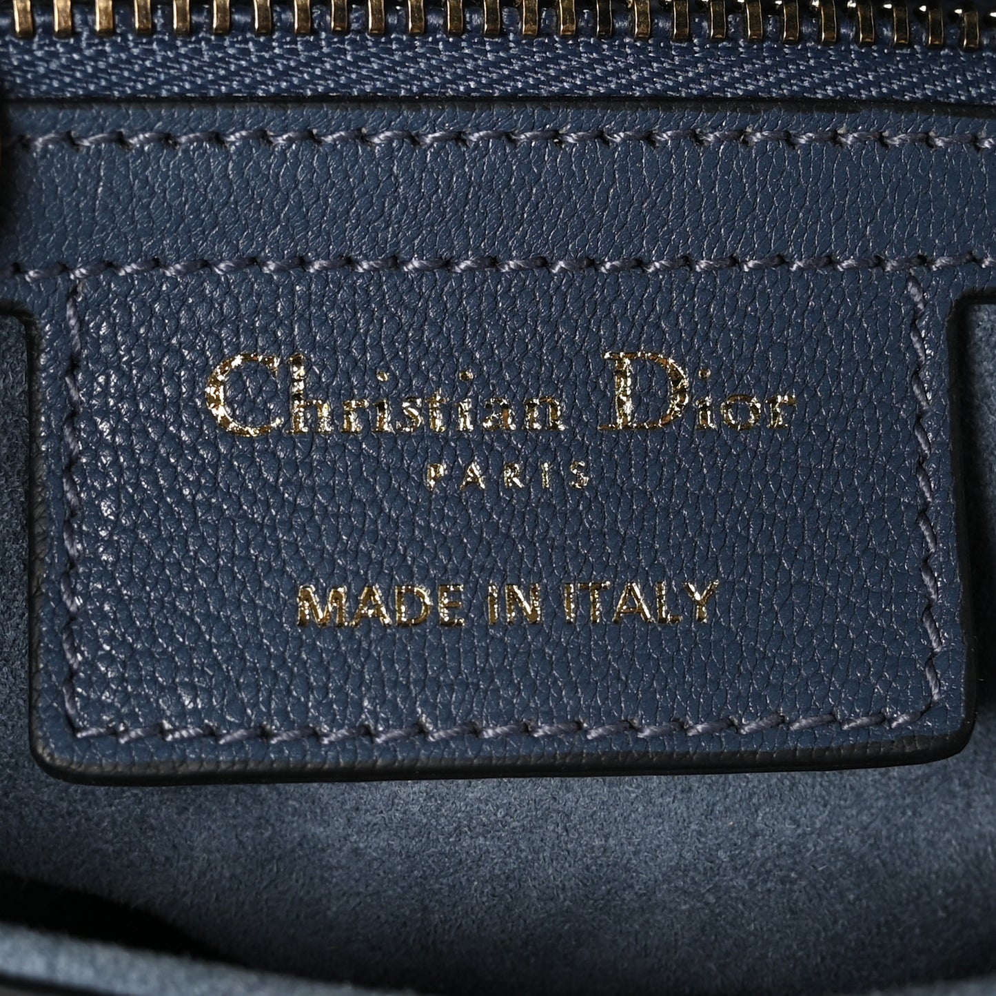 Calfskin Saddle Bag Sky Blue