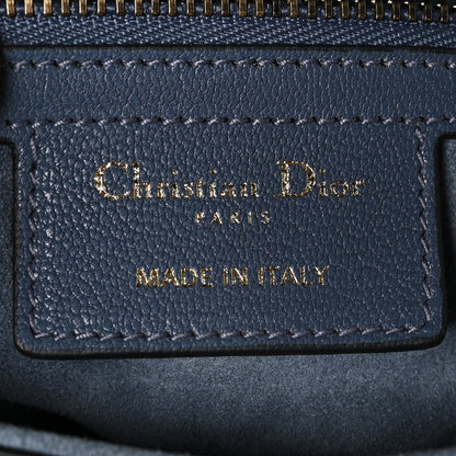 Christian Dior Calfskin Saddle Bag Sky Blue 6 of 10