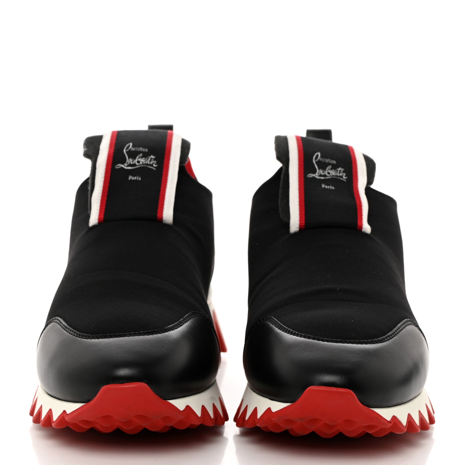 Christian Louboutin Neoprene Tiketa Flat Sneakers 40 Black 2 of 9