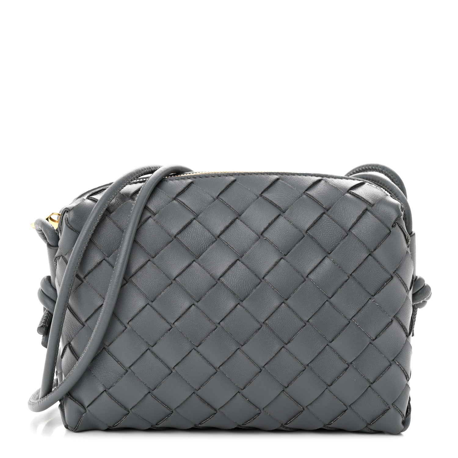 Bottega Veneta Nappa Intrecciato Mini Loop Camera Bag Thunder 1 of 9
