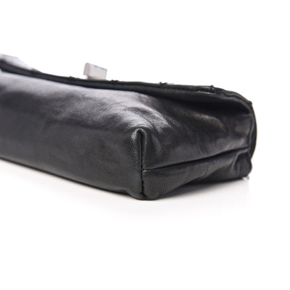Chanel Lambskin Quilted 2.55 Reissue Pouch Black 9 of 10