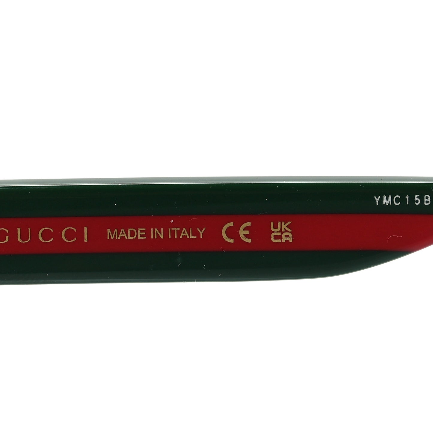 Acetate Square Frame Web Sunglasses GG0340S Black
