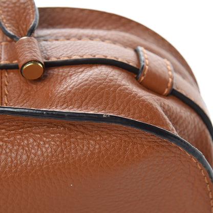 Chloe Calfskin Mini Marcie Round Crossbody Bag Tan 10 of 13