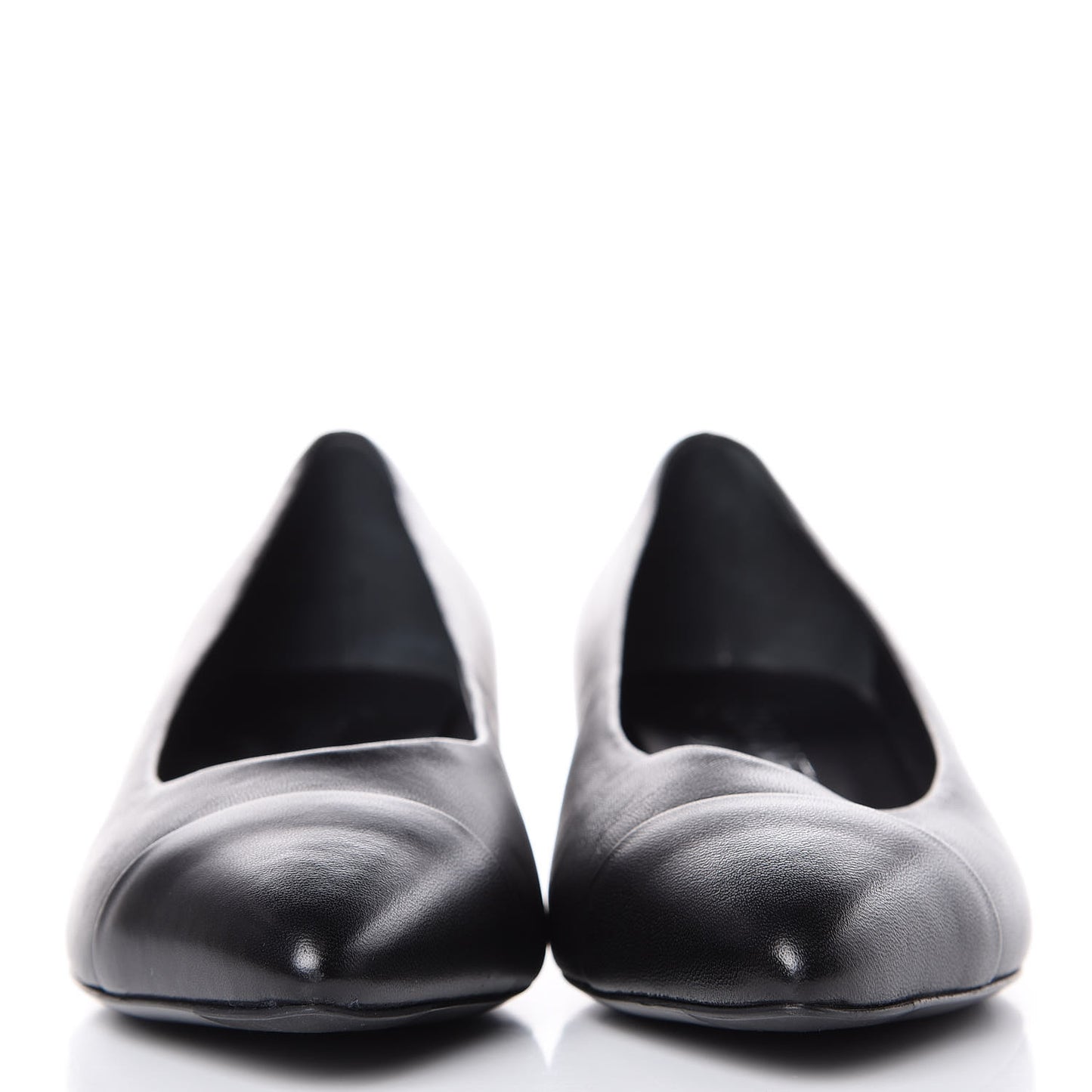 Lambskin CC Pumps 37 Black