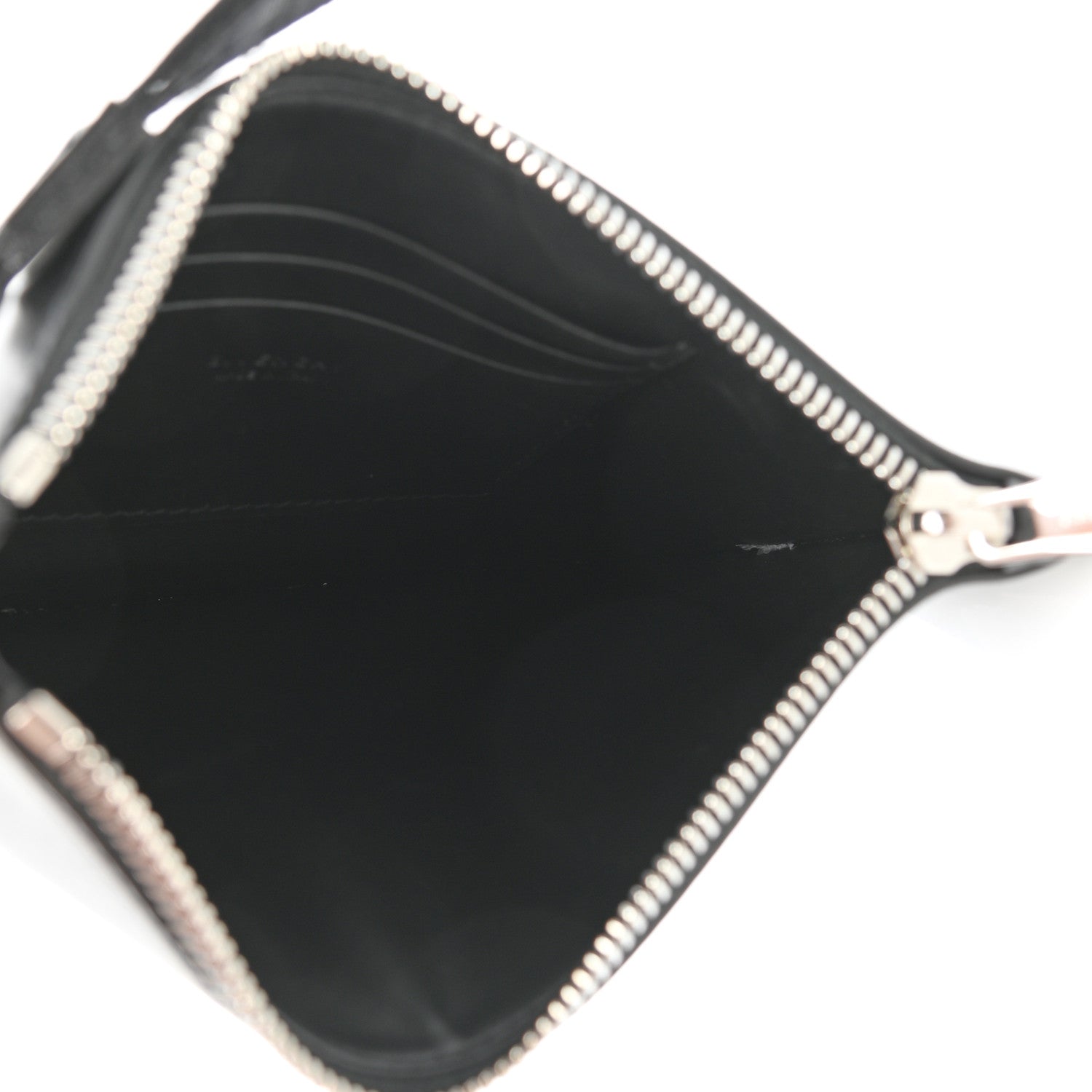 Givenchy Smooth Calfskin Zip Wrislet Black 5 of 7