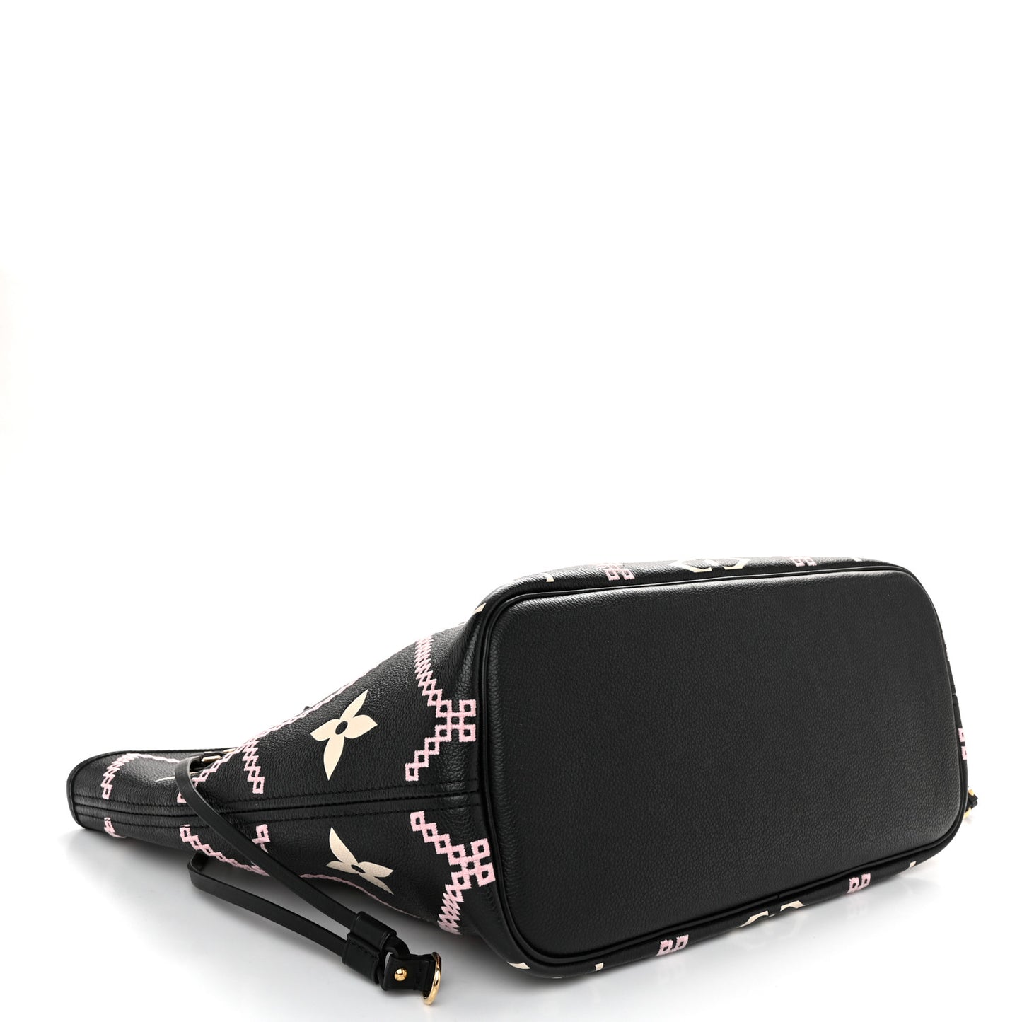 Empreinte Monogram Giant Broderies Neverfull MM Black