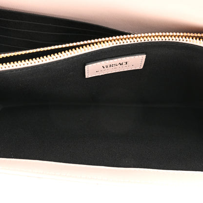 Versace Lambskin Quilted Medusa Wallet on Chain Crossbody Light Pink 5 of 12