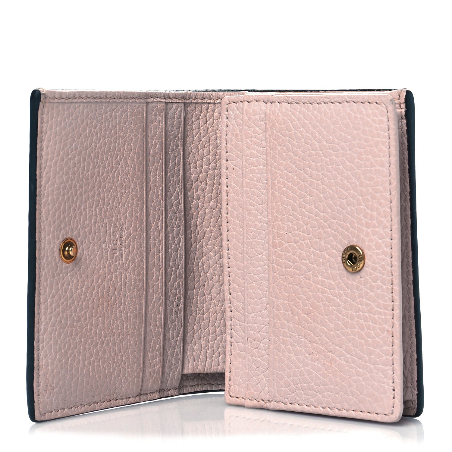 Gucci Cellarius Calfskin Blind for Love Animalier Card Case Perfect Pink 5 of 8