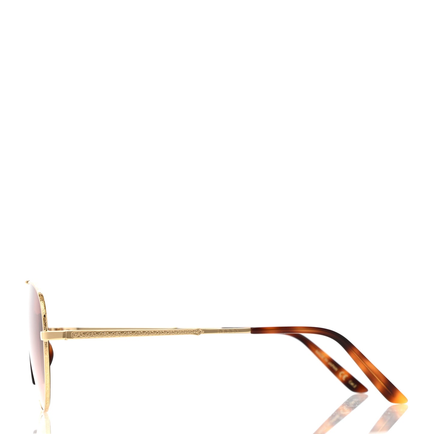 Aviator Sunglasses GG0432S Gold