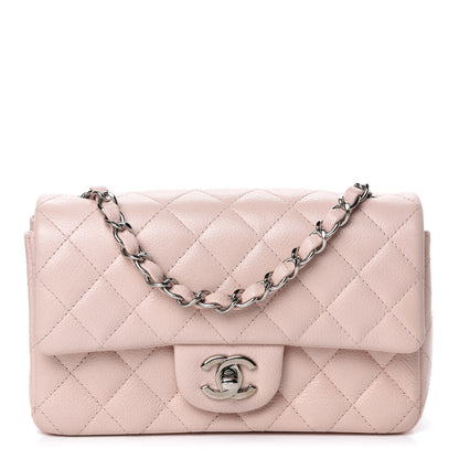 Chanel Caviar Quilted Mini Rectangular Flap Light Pink 1 of 10