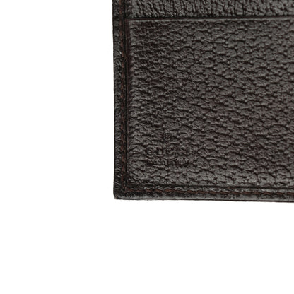 Gucci Monogram Web Ladies Web French Wallet Brown 6 of 10