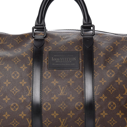 Louis Vuitton Monogram Waterproof Keepall Bandouliere 55 11 of 12