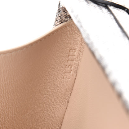 Louis Vuitton Lizard Petite Malle Silver 6 of 11