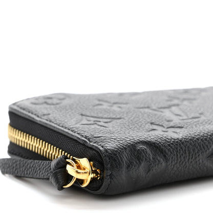 Louis Vuitton LOUIS VUITTON Empreinte Clemence Wallet Black 8 of 9