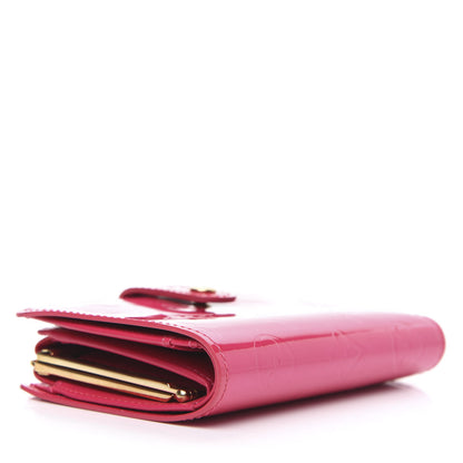 Louis Vuitton Vernis French Purse Wallet Fuchsia 4 of 7