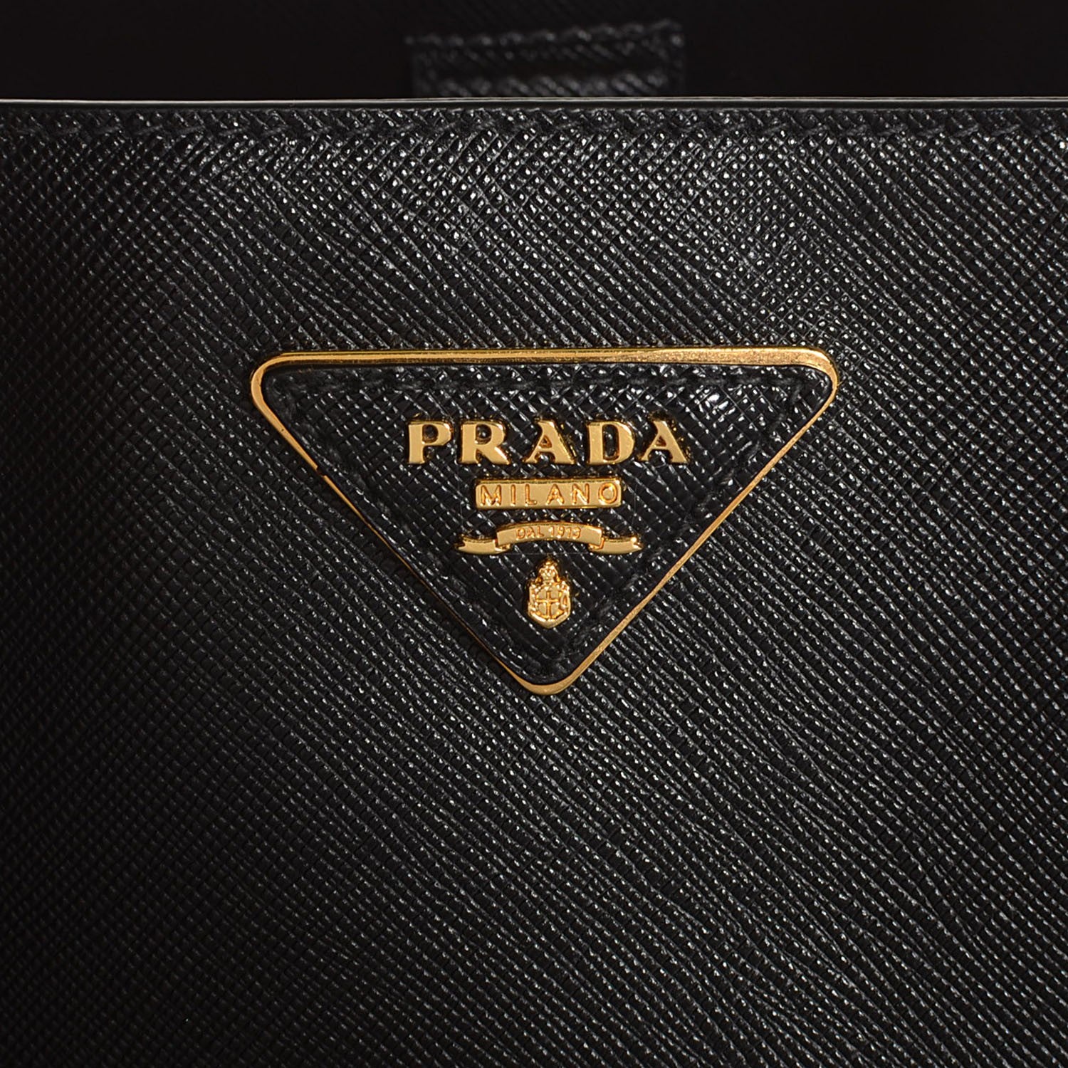 Prada Saffiano Lux Large Tote Nero Black 6 of 12