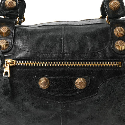 Balenciaga Agneau Giant 21 Gold Hardware Work Black 9 of 13