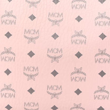 MCM Visetos Medium Crossbody Pouch Soft Pink 7 of 9