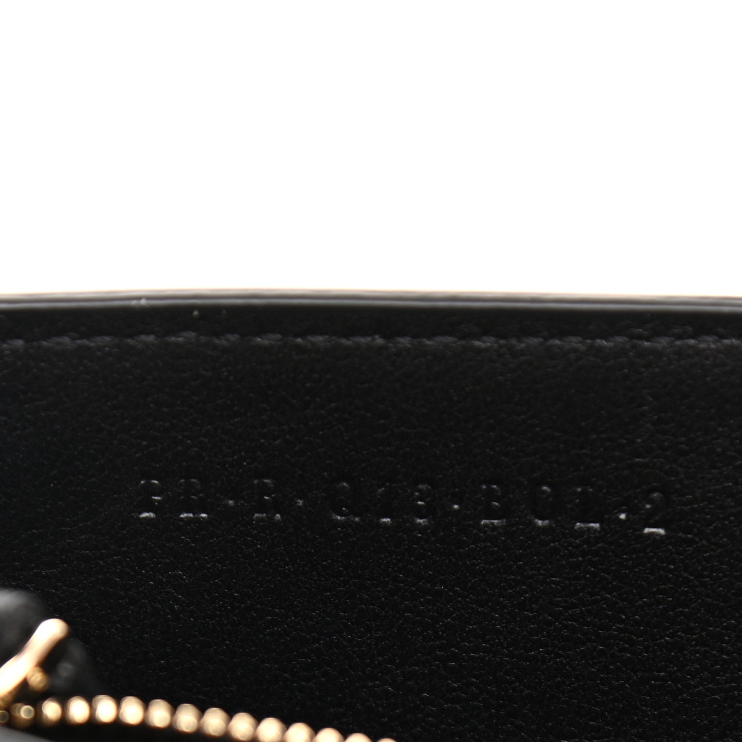 Calfskin Rockstud Phone Case With Chain Black