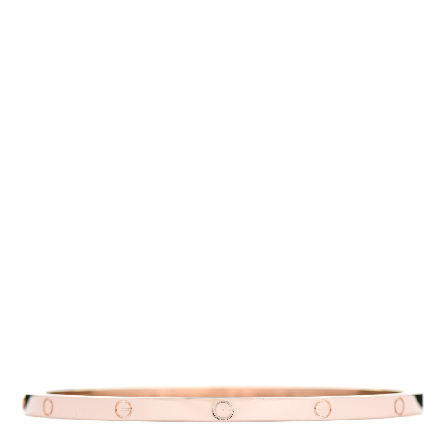 Cartier 18K Pink Gold Small LOVE Bracelet 18 1 of 3