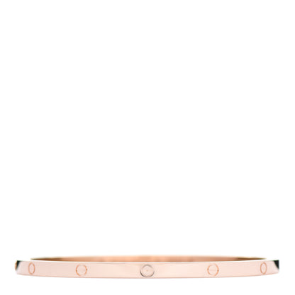 Cartier 18K Pink Gold Small LOVE Bracelet 18 1 of 3