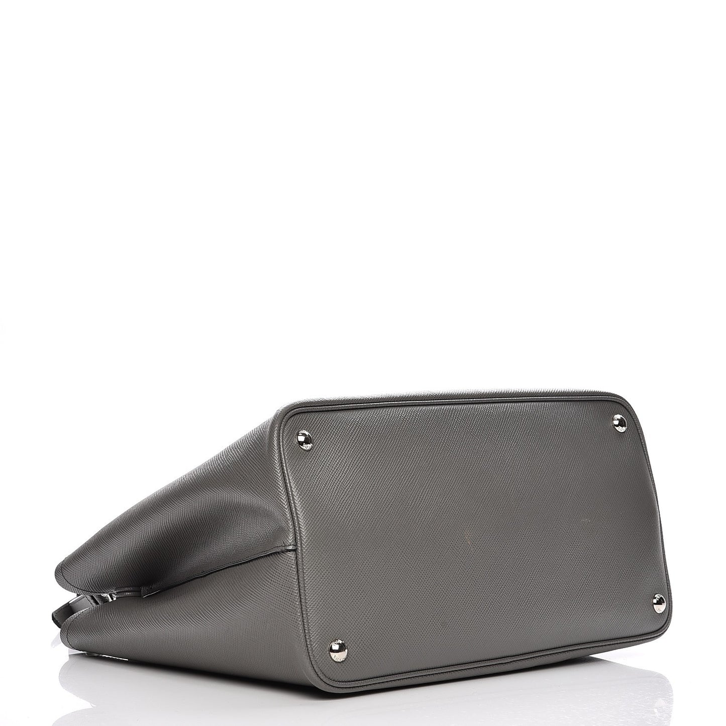 Saffiano Cuir Large Double Bag Marmo