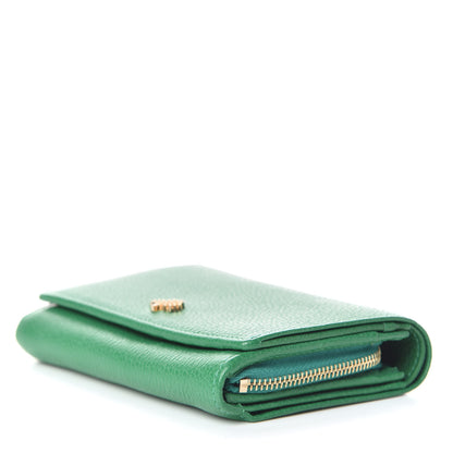 Mulberry Small Classic Grain Tree French Purse Wallet Green 6 of 10