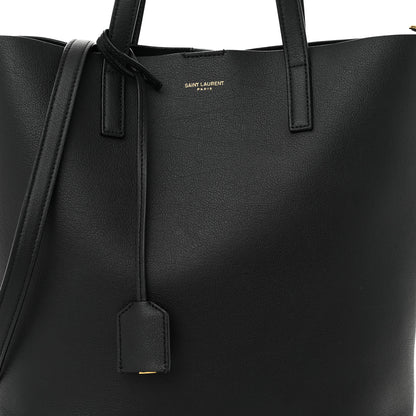 Saint Laurent Calfskin Toy Shopping Tote Black 8 of 10