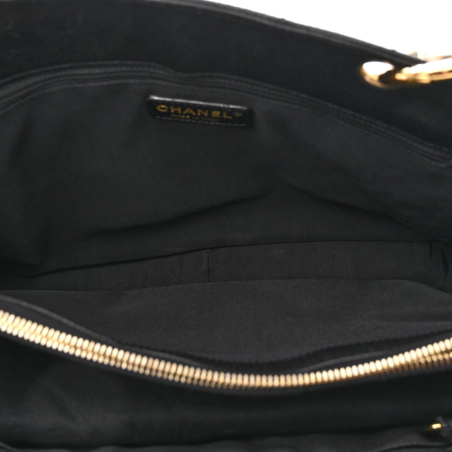 Chanel Caviar Quilted Grand Shopping Tote GST Black 4 of 11