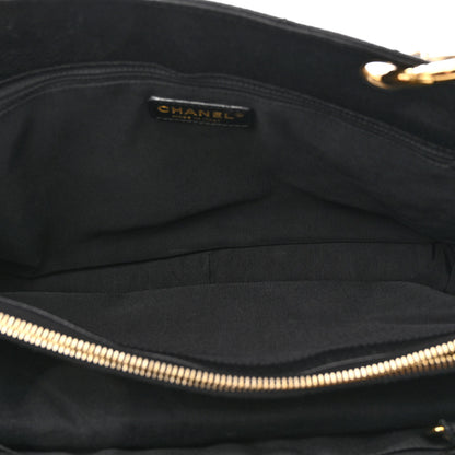 Chanel Caviar Quilted Grand Shopping Tote GST Black 4 of 11