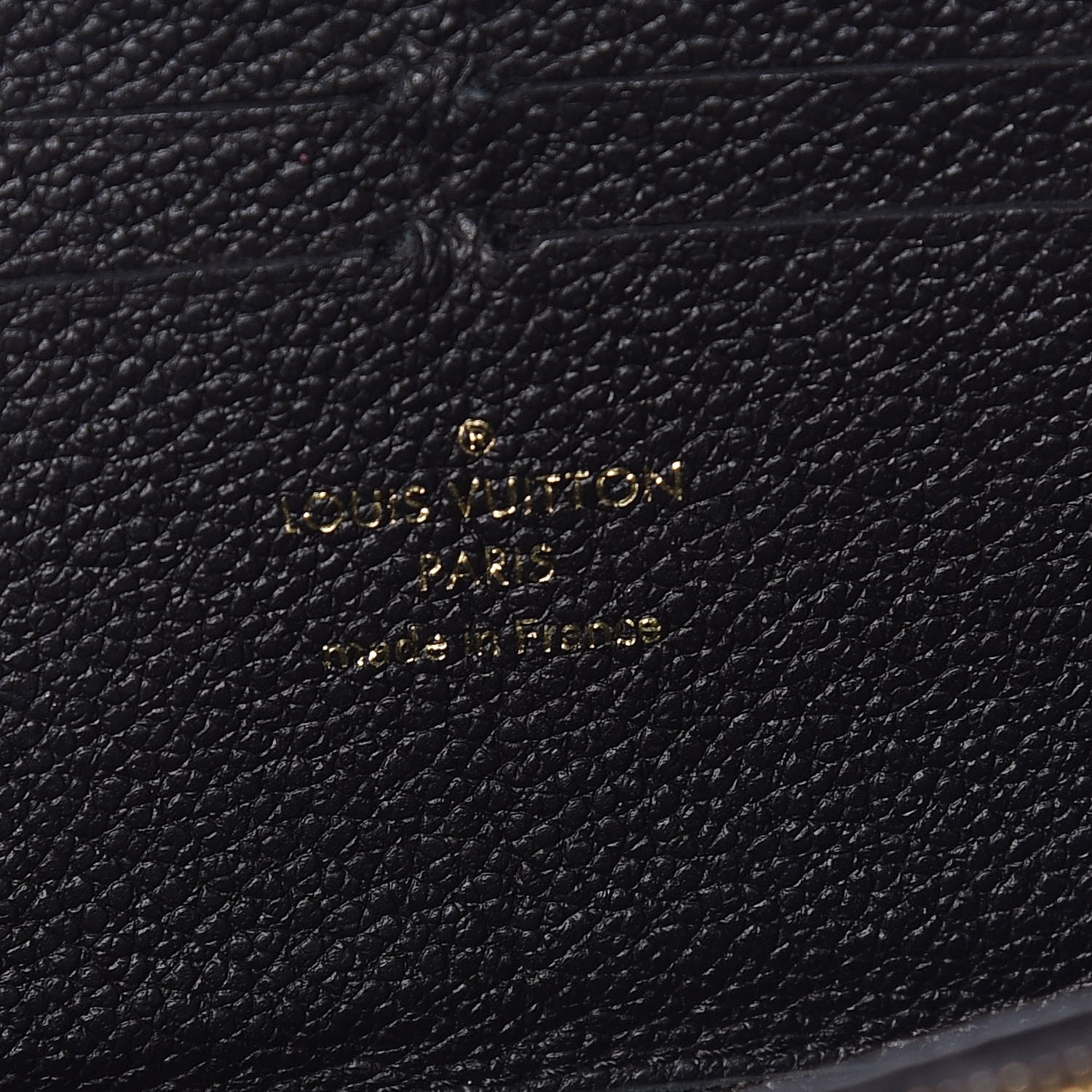 Louis Vuitton Empreinte Clemence Wallet Black 8 of 11