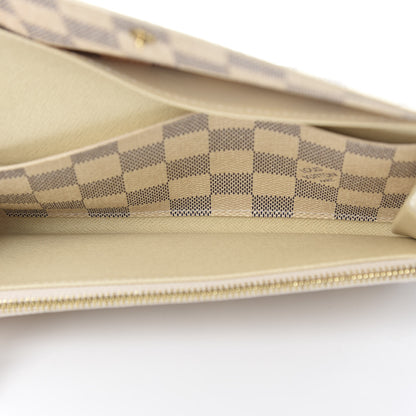 Louis Vuitton Damier Azur Emilie Wallet 5 of 13