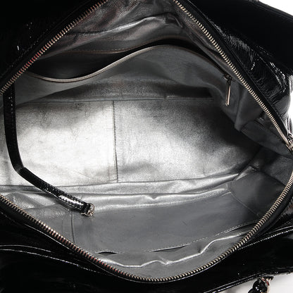 Chanel Patent Calfskin Large Luxe Ligne Tote Black 5 of 7